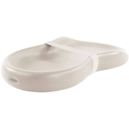 Keekaroo Peanut Changer Baby Vanilla– The Original Made in USA Easy-to-Clean Changing pad and The only Shell Over Foam, Fully Water Repellant
