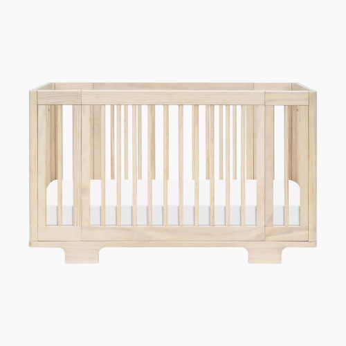 babyletto Yuzu 8-in-1 Convertible Crib with All-Stages Conversion Kits - Washed Natural