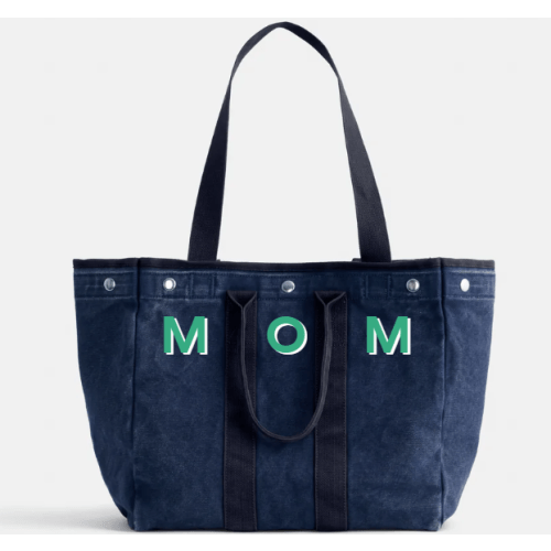 Monogrammed Painted Perfect Weekday Tote Navy – Alex Mill