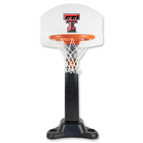 Texas Tech Double T "Rookie" Adjustable Height Basketball Hoop Set – Red Raider Outfitter