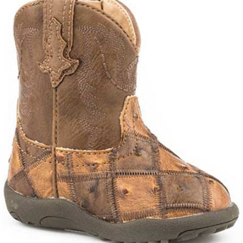 Roper Infant Boys' Bird Blosk Western Boots - Round Toe