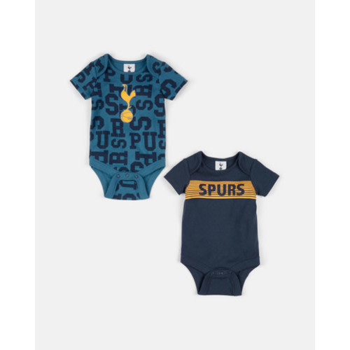 Spurs Baby  2 Pack Bodysuits - 9-12 months