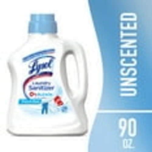 Lysol® Laundry Sanitizer Additive, Sanitizing Liquid for Clothes and Linens, Eliminates Odor Causing Bacteria, Free from Fragrance & Dyes, 90oz