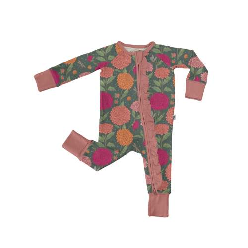 Zip PJs - Dahlias