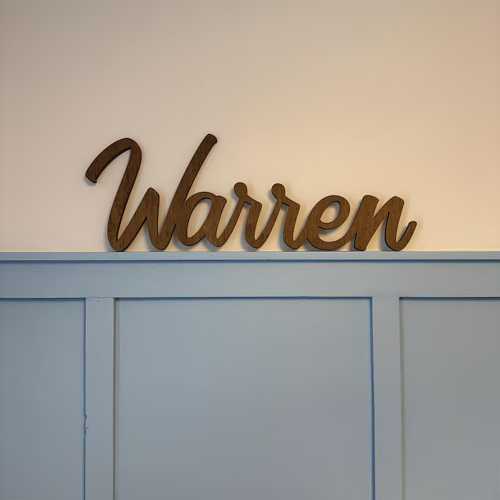 Nursery Wood Name Sign for Baby Shower Gift or Personalized Nursery Decor, CustomKids Name Sign for Accent Wall in Nursery or Kids Room