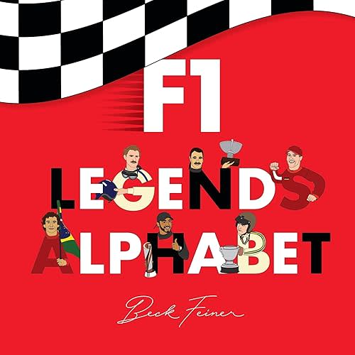 F1 Legends Alphabet Hardcover – Picture Book, June 1, 2022
