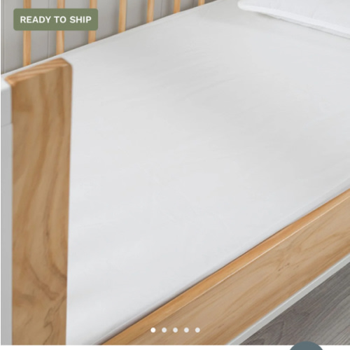 Mocka Cot Mattress Protector - Nursery Cot Bedding