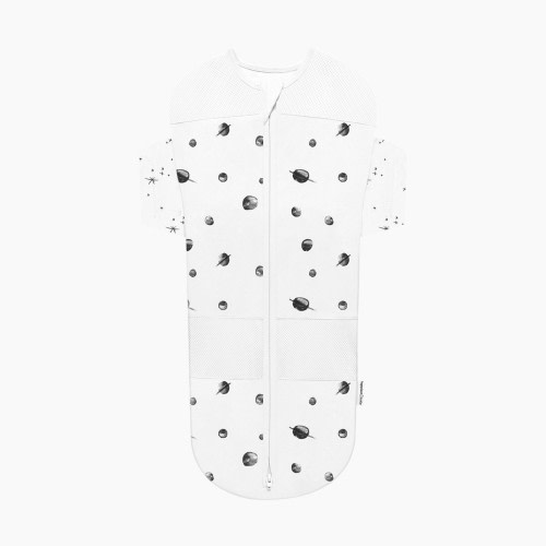 Happiest Baby Snoo Sack - Ivory Planets With White Wings, Small