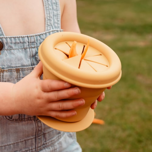 Ochre Silicone Snack Cup