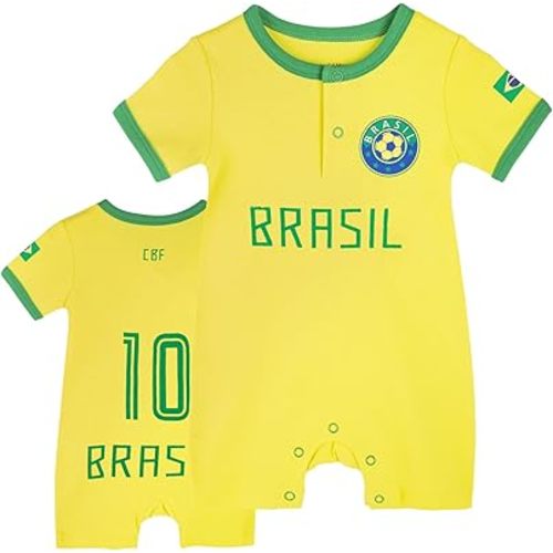 Cnins Soccer Baby Clothes - Matching Family Rompers 0-24M | Unisex Gifts for Futbol Game Days & Photo Shoots