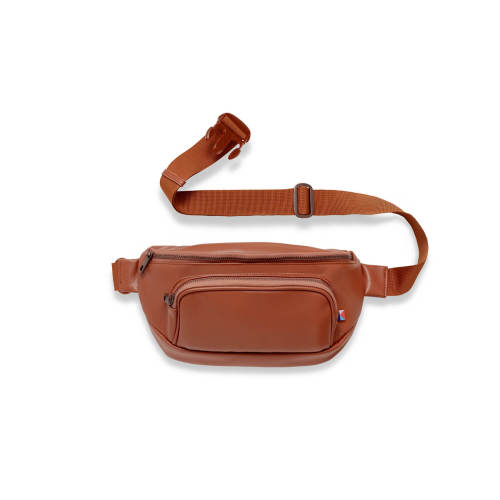 Kibou Vegan Leather Bag - Brown
