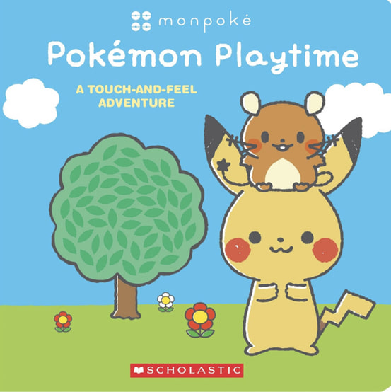 Pokémon Playtime: A Touch and Feel Adventure (Monpoké Board Book) (Pokemon Monpoké)