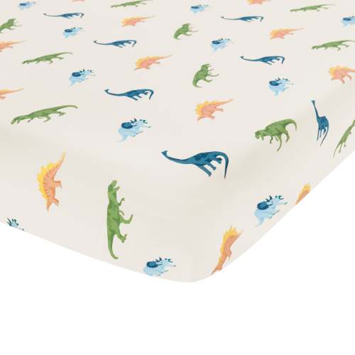 Twin Sheet in Ecru Roar