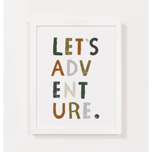 Clementine Kids Let's Adventure Art Print