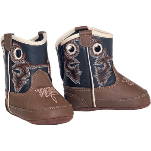 Double Barrel Infant Boys' Trace Baby Bucker Boots - Round Toe