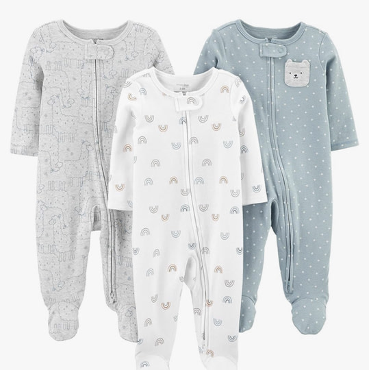 Simple Joys by Carter's Baby 3-Pack Neutral Sleep and Play