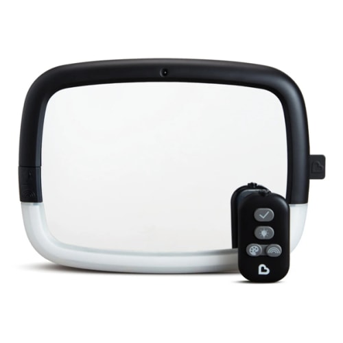 Night Light Baby In Sight Pivoting Car Mirror - Infant and Baby Products | Munchkin