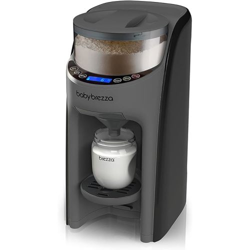 Baby Brezza Formula Pro Advanced Formula Dispenser Machine - Automatically Mix A Warm Formula Bottle Instantly - Easily Make Bottle With Automatic Powder Blending, Charcoal