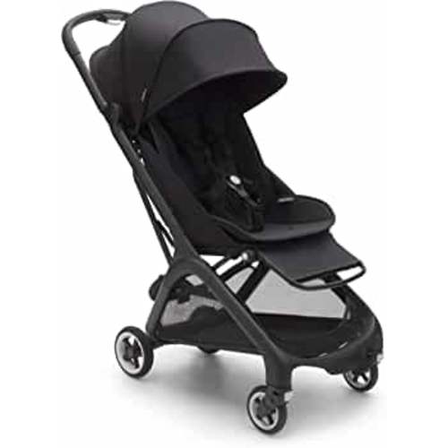 Bugaboo Butterfly - 1 Second Fold Ultra-Compact Stroller - Lightweight & Compact - Great for Travel - Midnight Black