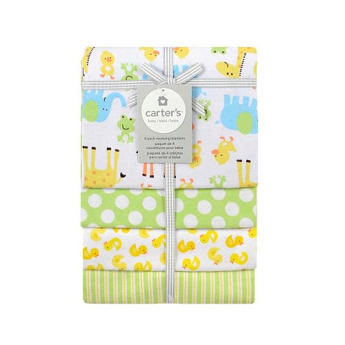 Carter's 4 Pack Flannel Duck Print