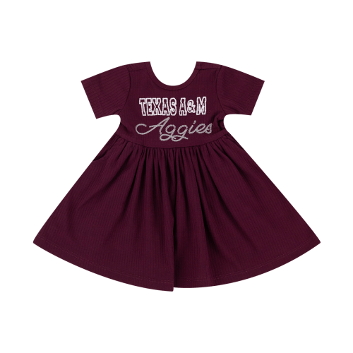 Texas A&M Colosseum Infant Flarietta Dress