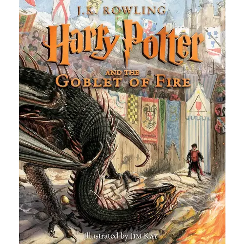 Harry Potter and the Goblet of Fire: The Illustrated Edition (Harry Potter, Book 4) (4)