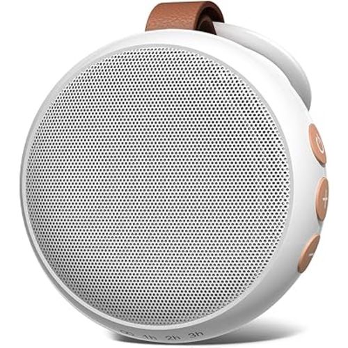 Mini Travel White Noise Machine Portable Sound Machine Baby with 30 Soothing Sounds 32 Volume Levels Baby Sleep Soother Rechargeable Sound Therapy Shush Pink Brown Noise Sleep Machine for Kid Adult