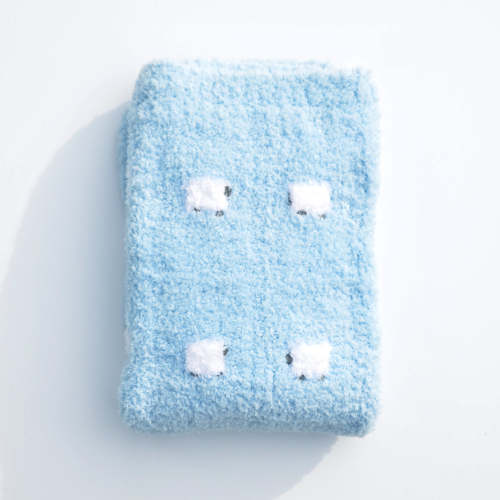 Super Fluffy Sherpa Baby Blanket - Blue