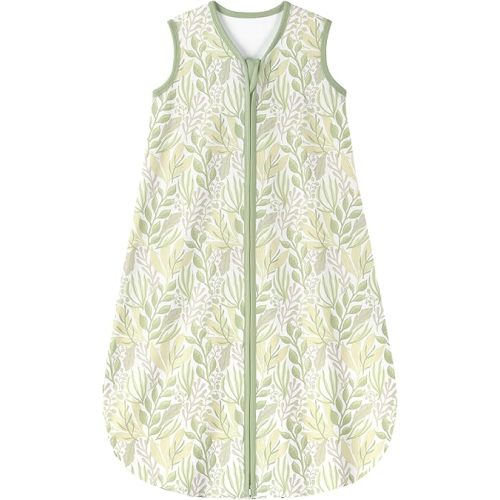Yoofoss Baby Sleep Sack 6-12 Months 0.5 TOG Baby Wearable Blanket, 100% Cotton Infant Toddler Sleeping Sack 2-Way Zipper Lightweight Sleep Sack, Grass Green