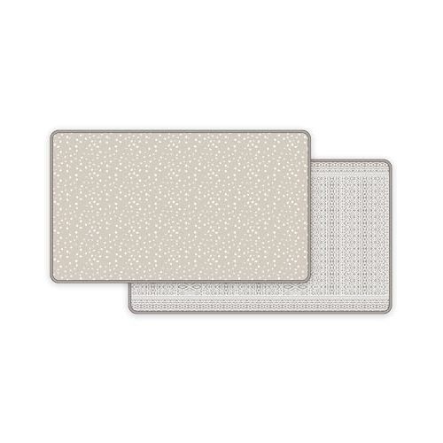 Skip Hop Baby Play Mat, Reversible Foam Floor Mat, 86" x 52", Boho Beige