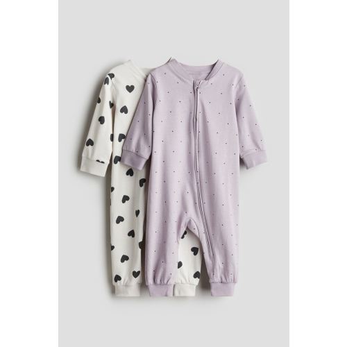 2-pack Patterned Cotton Pajamas