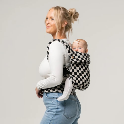 The Monarch Carrier - Ebony Check – Mabē