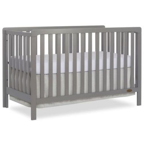 Dream On Me Ridgefield 5 In 1 Convertible Crib, Storm Grey