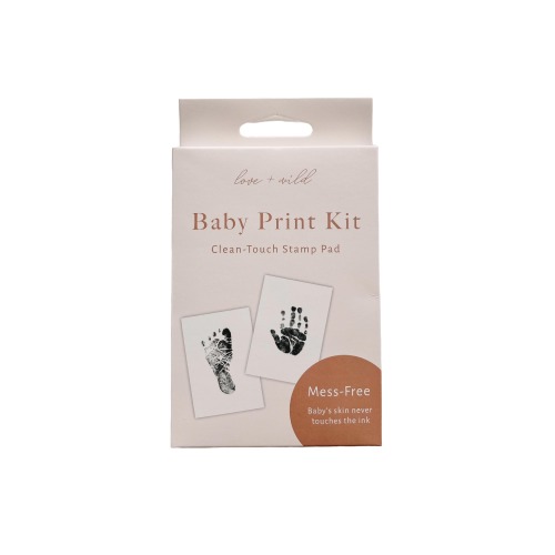 Baby Print Kit | Clean Touch Stamp Pad | Baby Inkless Print Kit | Baby Footprints and Baby Handprints | Baby Keepsake | Newborn Baby Gift