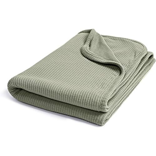 Ultra-Soft Rayon Made from Bamboo Baby Blanket - 30x40 Inches Double-Layer Swaddle Blanket, Breathable & Hypoallergenic, Lightweight Nursing Cover, Stroller Blanket for Infants & Toddlers