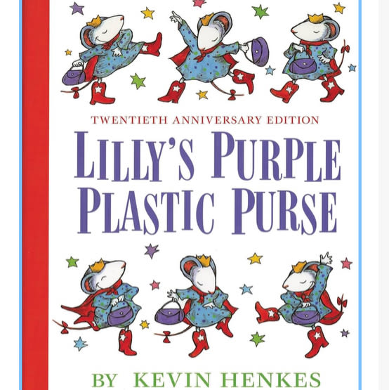 Lilly's Purple Plastic Purse