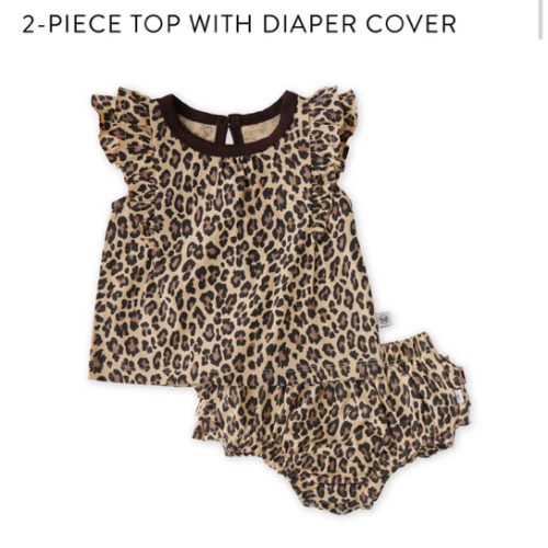 2-Piece Top with Diaper Cover | Honest Baby Clothing