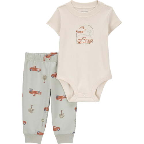 Carter's Child of Mine Baby Boy Outfit Set, 2-Piece, Sizes 0/3-24 Months