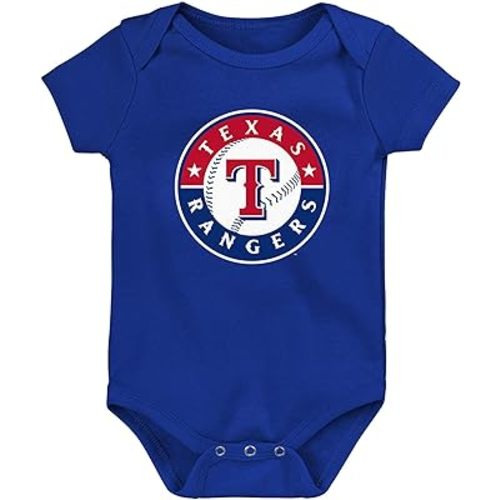 Genuine Stuff MLB Newborn & Infants 0-24 Months Primary Logo Onesie Bodysuit Romper