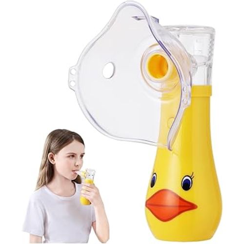 Nebulizador portátil para niños, máquina nebulizadora de mano con 3 velocidades, inhalador de vapor personal recargable de niebla fría para adultos viajes y uso doméstico
