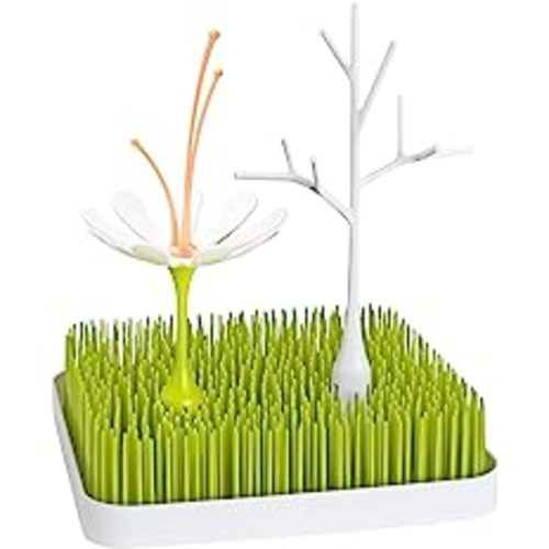 Amazon.com: Boon Grass Countertop Baby Bottle Drying Rack with Stem & Twig Accessories, 10.5x7x11.5 Inch (Pack of 1) : Baby