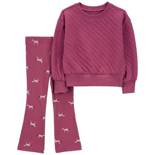 Baby 2-Piece Quilted Top & Legging Set - Carter's | Carter's