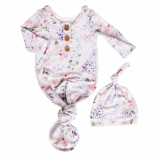 Printed Knot Gowns for Girls | Best Sellers