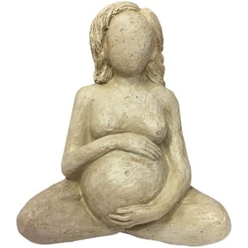 Great Mother Statue, Birthing Woman Figure, Resin Pregnant Women Sculpture for Table Decor, Meaningful Gift for Mothers HH022 (Pregnancy)