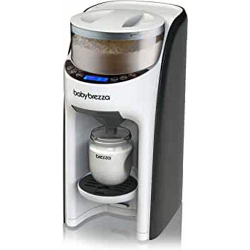 New and Improved Baby Brezza Formula Pro Advanced Formula Dispenser Machine - Automatically Mix a Warm Formula Bottle Instantly - Easily Make Bottle with Automatic Powder Blending