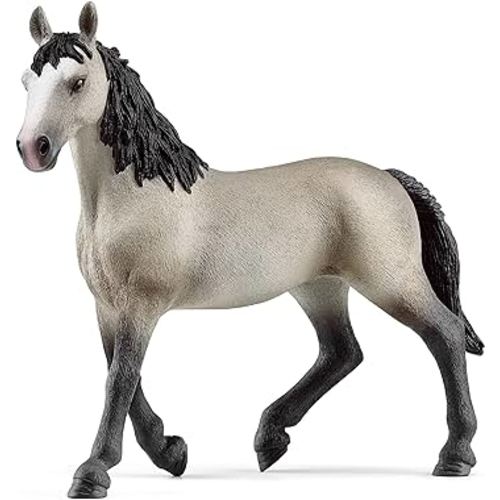 Schleich Horse Club 2023 Authentic Cheval de Selle Francais Mare Horse Figurine - Realistic Detailed Riding Horse Mare Toy for Boys and Girls Imagination and Play, Highly Durable Gift for Kids Ages 5+