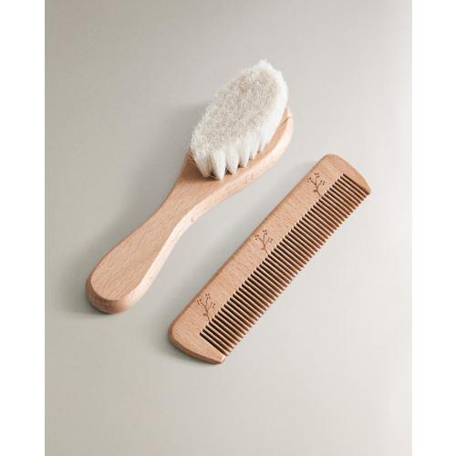 FLORAL BRUSH AND COMB SET - New in - KIDS AND BABY - BABY | Zara Home United States of America