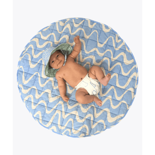 Inside Outside Play Mat Portable Baby Blanket