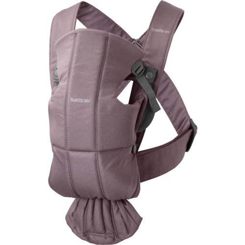 Babybjörn Baby Carrier Mini - Dark Purple Cotton (2023)