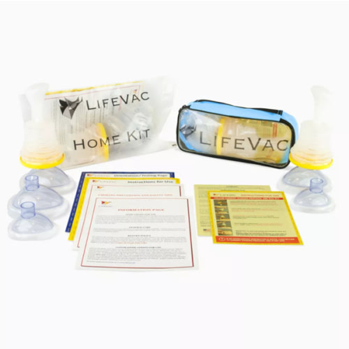 LifeVac Home and Travel Kit Bundle - Toddler and Adult Choking First Aid Device